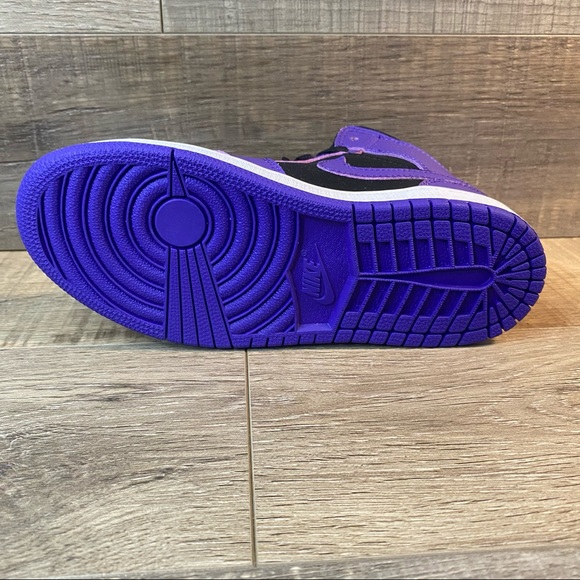 Jordan 1 Mid (PS) ‘Black Dark Concord White’ - Picture 5 of 6